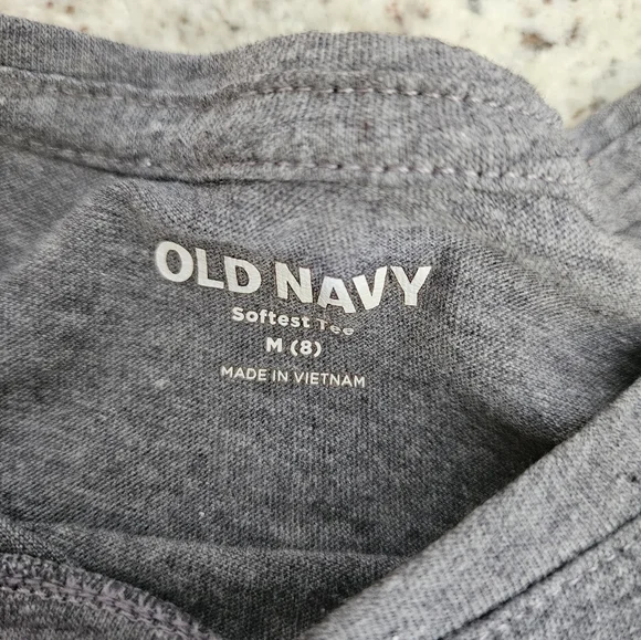 Lot of 5 girls size 7 8 summer tops. 4 t-shirts and 1 tank top. All size medium - Picture 7 of 10